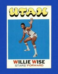 Willie Wise #194 Basketball Cards 1971 Topps Prices