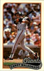 Candy Maldonado #137 Baseball Cards 1989 Topps Ljn Baseball Talk Prices