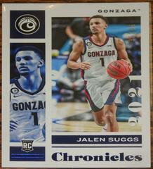 Jalen Suggs [Blue] Basketball Cards 2021 Panini Chronicles Draft Picks Prices