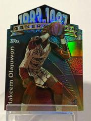 Hakeem Olajuwon #G4 Basketball Cards 1997 Topps Generations Prices
