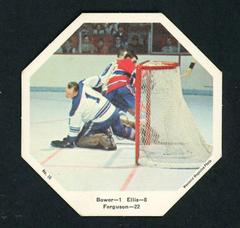 Bower, Ellis, Ferguson #16 Hockey Cards 1967 York Action Octagons Prices