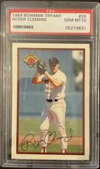 Roger Clemens #26 Baseball Cards 1989 Bowman Tiffany Prices