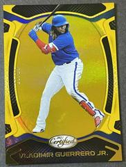 Vladimir Guerrero Jr. [Mirror Gold] Baseball Cards 2021 Panini Chronicles Certified Prices