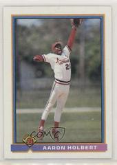 Aaron Holbert #399 Baseball Cards 1991 Bowman Prices