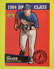 Todd Walker [1994 Draft Class] #220 Baseball Cards 1994 Upper Deck Prices