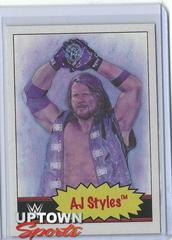 AJ Styles Wrestling Cards 2021 Topps Living WWE Prices