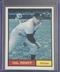 Hal Reniff #32 Baseball Cards 1982 Galasso 1961 World Champions New York Yankees Prices