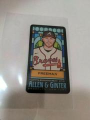 Freddie Freeman [Mini Stained Glass] #68 Baseball Cards 2021 Topps Allen & Ginter Prices
