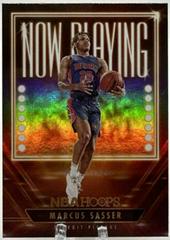 Marcus Sasser [Holo] #29 Basketball Cards 2023 Panini Hoops Now Playing Prices