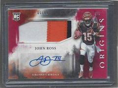 John Ross III [Patch Autograph Red] Football Cards 2017 Panini Origins Prices