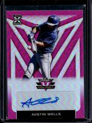 Austin Wells [Pink] #BA-AW2 Baseball Cards 2020 Leaf Valiant Autographs Prices