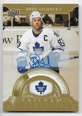Doug Gilmour [Gold Autograph] Hockey Cards 2022 Upper Deck Trilogy Generations Prices