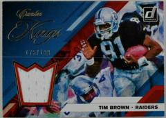 Tim Brown #CK 20 Football Cards 2019 Donruss Canton Kings Prices