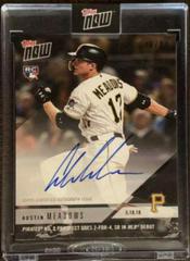 Austin Meadows [Autograph] Baseball Cards 2018 Topps Now Prices