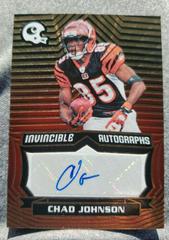 Chad Johnson [Red] Football Cards 2021 Panini Chronicles Invincible Autographs Prices