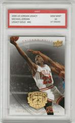 Michael Jordan [Gold] #45 Basketball Cards 2009 Upper Deck Jordan Legacy Prices