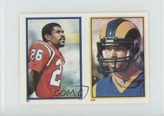 Raymond Clayborn, Jeff Kemp Football Cards 1985 Topps Stickers Prices