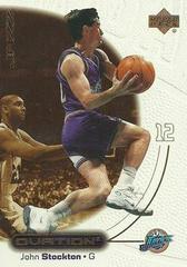 John Stockton #56 Basketball Cards 2000 Upper Deck Ovation Prices