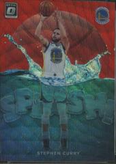 Stephen Curry [Red Wave] Basketball Cards 2019 Panini Donruss Optic Splash Prices