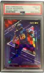 Justin Jefferson [Red] Football Cards 2021 Panini Chronicles Recon Prices