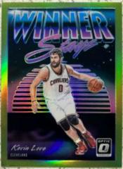 Kevin Love [Lime Green] #17 Basketball Cards 2018 Panini Donruss Optic Winner Stays Prices