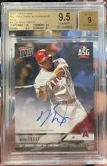 Mike Trout [Autograph] Baseball Cards 2018 Topps Now All Star Prices