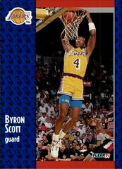 Byron Scott Basketball Cards 1991 Fleer Prices