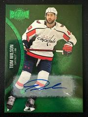 Tom Wilson [Green Autograph] Hockey Cards 2021 Skybox Metal Universe Prices