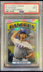 YU Darvish Baseball Cards 2013 Topps Chrome 1972 Insert Prices