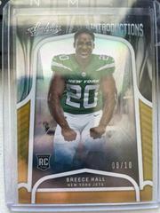 Breece Hall [Spectrum Gold] #INT-12 Football Cards 2022 Panini Absolute Introductions Prices