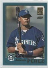 Antonio Perez #T239 Baseball Cards 2001 Topps Traded Prices