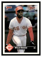Willie Greene #143 Baseball Cards 1993 Donruss Prices