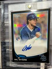 Wil Myers [Black Refractor] #WM Baseball Cards 2013 Topps Chrome Rookie Autograph Prices