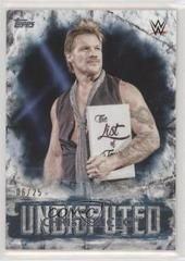 Chris Jericho [Blue] #15 Wrestling Cards 2018 Topps WWE Undisputed Prices