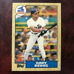 Gary Redus #99T Baseball Cards 1987 Topps Traded Tiffany Prices