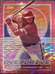 Vladimir Guerrero Jr. [Hyper] Baseball Cards 2021 Panini Chronicles Overdrive Prices