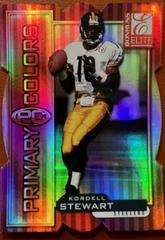 Kordell Stewart [Red Die Cut] Football Cards 1999 Panini Donruss Elite Primary Colors Prices