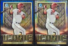 Bryce Harper [Atomic] #BI-13 Baseball Cards 2023 Bowman Chrome Iconic Prices