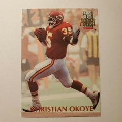 Christian Okoye Football Cards 1992 Pro Set Power Prices