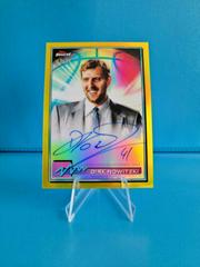 Dirk Nowitzki [Gold Refractor] Basketball Cards 2021 Topps Finest Autographs Prices