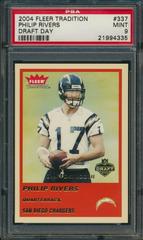 Philip Rivers [Draft Day] #337 Football Cards 2004 Fleer Tradition Prices