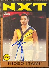 Hideo Itami Wrestling Cards 2016 Topps WWE Heritage Autographs Prices