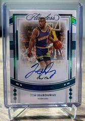 Tim Hardaway [Platinum] #25 Basketball Cards 2022 Panini Flawless Draft Gem Signature Prices