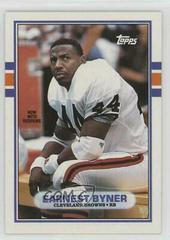 Earnest Byner #147 Football Cards 1989 Topps Prices