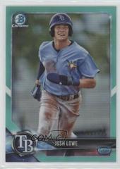 Josh Lowe [Aqua Refractor] #BCP-127 Baseball Cards 2018 Bowman Chrome Prospects Prices
