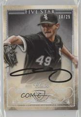 Chris Sale Baseball Cards 2016 Topps Five Star Autographs Prices