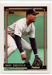 Gary Sheffield #105T Baseball Cards 1992 Topps Traded Prices