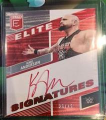 Karl Anderson [Red] Wrestling Cards 2023 Donruss Elite WWE Elite Signature Prices