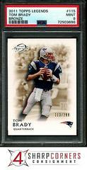 Tom Brady [Bronze] #115 Football Cards 2011 Topps Legends Prices