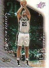 Tim Duncan Basketball Cards 2000 Spx Prices